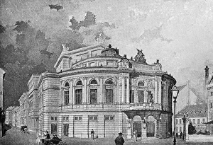 Raimung Theatre in Vienna, round building
