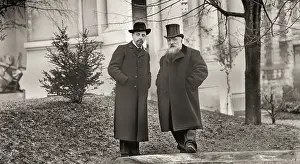 Category Historic Photos EN Prints: Rainer Maria Rilke together with Auguste Rodin