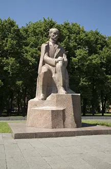 Rainis Statue, Riga, Latvia