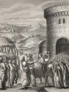 The raising of the son of the widow of Nain