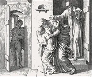 The raising of the son of the woman of Shunem