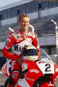 Ralf Waldmann (DEU), Motorsport, Honda NSR 250, Motorcycle World Championship, Nuerburgring race track race track, Germany, 1997, Europe