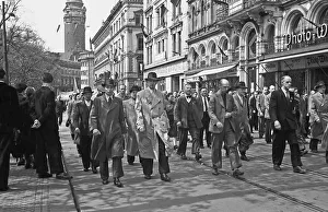 Rally, 1954, Schillerstrasse, Leipzig