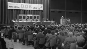 Rally of IG Metall and the German Trade Union Confederation (DGB) on the occasion of the social elections in Bochum