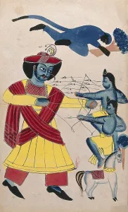 Rama, the seventh incarnation of Vishnu according to the teachings of Hinduism
