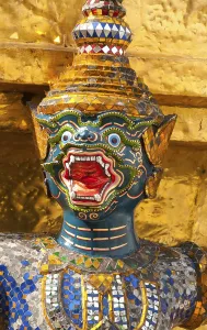 The Ramakien is the Thai version of the Indian epic