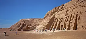Ramses Temple, (l), Hathor Temple