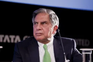 Ratan tata during launch water purifier