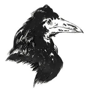 The Raven, by Edouard Manet, 1875