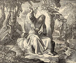 Ravens Feed Elijah, Old Testament