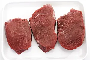 Raw beef fillet steak
