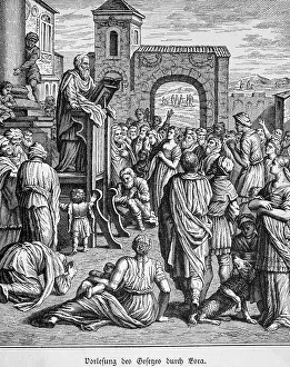 Reading of the Law by Ezra, Nehemiah