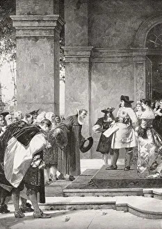 Reception of the Huguenots, Frederick William