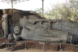 Recline statue of Buddha, World Heritage site