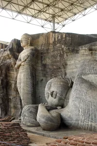 Recline statue of Buddha, World Heritage site