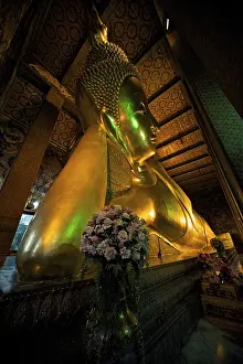 Reclining Buddha, Bangkok, Thailand, Asia
