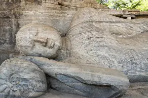 Reclining Buddha, Gal Vihara, Polonnaruwa