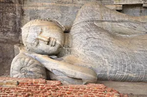 Reclining Buddha, Gal Vihara, UNESCO World Heritage Site