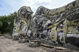 Reclining Buddha in Wat Lokayasutharam