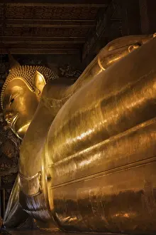 The Reclining Buddha, Wat Pho, Bangkok, Thailand