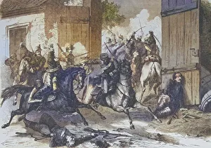 The Recognoscirung, Battle of Niederbronn on 26 July 1870