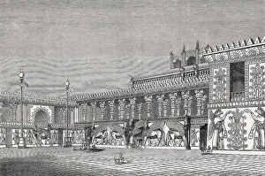 Reconstructed Palace of Sargon II of Assyria at Dur-Sharrukin