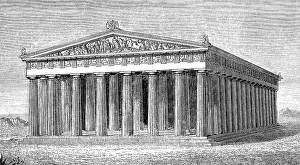 Reconstruction of the Parthenon-Temple
