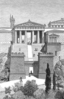 Reconstruction of the propylaea