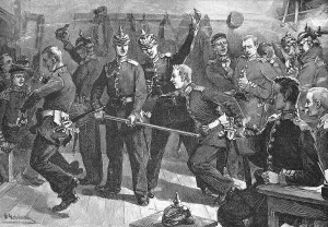 Recruits Amusement at the First Guard