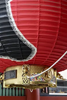 Framed Print : Red Lantern, Kaminari-mon Gate (Thunder Gate)