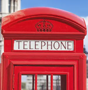 Red telephone box, London, United Kingdom