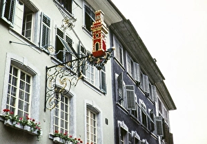 Red Tower, or Tour Rouge, in Solothurn, Switzerland, Europe 1961, Europe