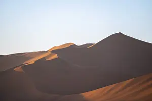 Red and yellow sand dunes of the Namib