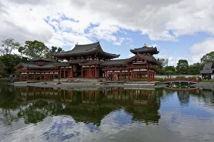 Reflection, bridge, Phoenix Hall