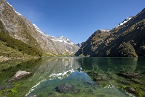 Reflection in Lake Marian, Fiordland National Park