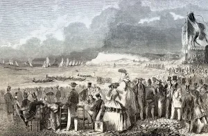 Regatta in Le Havre, Normandy, France
