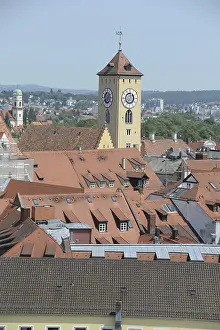 Regensburg, church, Bavaria, Germany