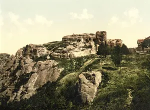 Regenstein Castle in the northern Harz foreland