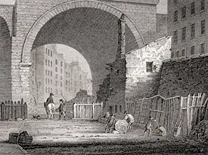 The Regent Bridge, Edinburgh, Scotland