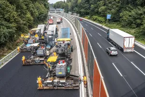 Rehabilitation of the A52 motorway near Essen