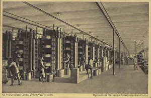 Reichardt Kakaowerk, Wandsbek, Hydraulic Presses