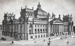 The Reichstag of Berlin, Germany