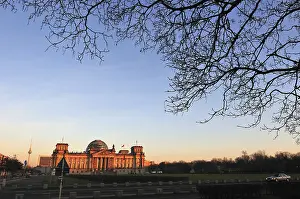 The Reichstag building is a historical edifice in Berlin