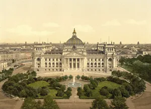 Reichstag, Reichstag building, Berlin, c