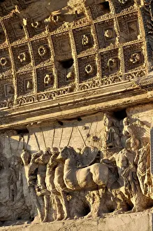 Relief on the Arch of Titus, Forum Romanum