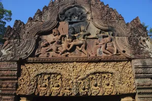 Relief, Banteay Srei Temple, Angkor Wat