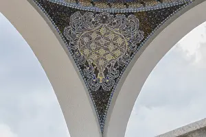 Relief on exhibition building, Mathildenhohe Darmstadt