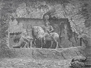 Relief of the royal tombs of Persepolis
