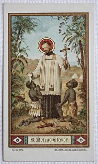 Religion, biblical scene, image of a saint