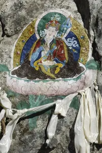 Category Buddhism Prints: Religious painting, Bhote Koshi Tal